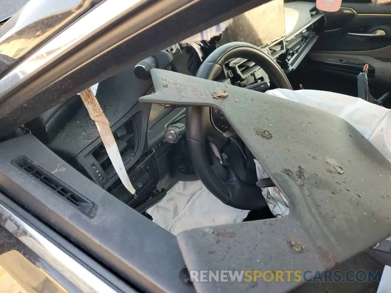 9 fotografías del automóvil dañado 58AFZ1B11NU135486 LEXUS ES350 2022