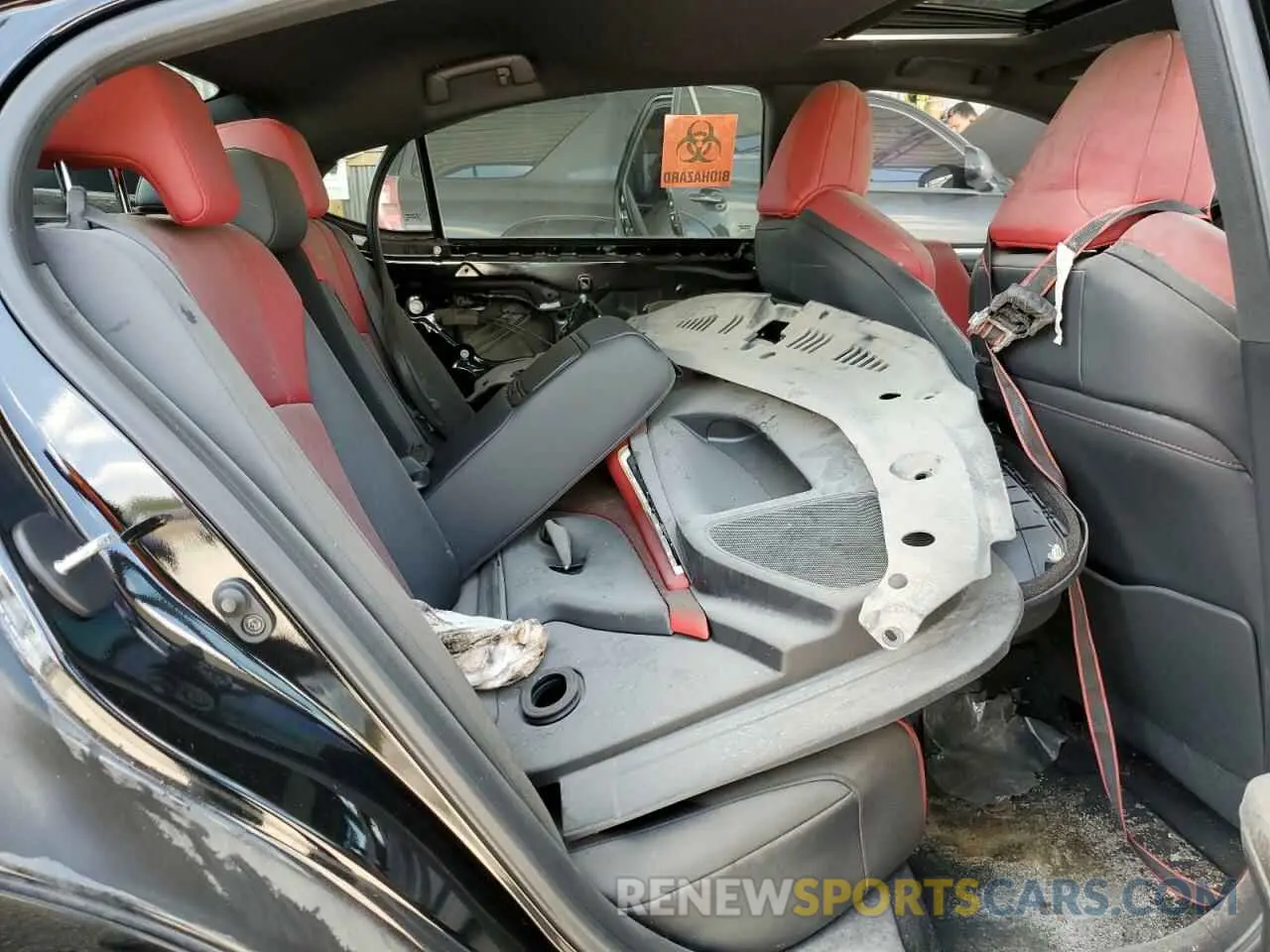 10 fotografías del automóvil dañado 58AGZ1B13NU119598 LEXUS ES350 2022