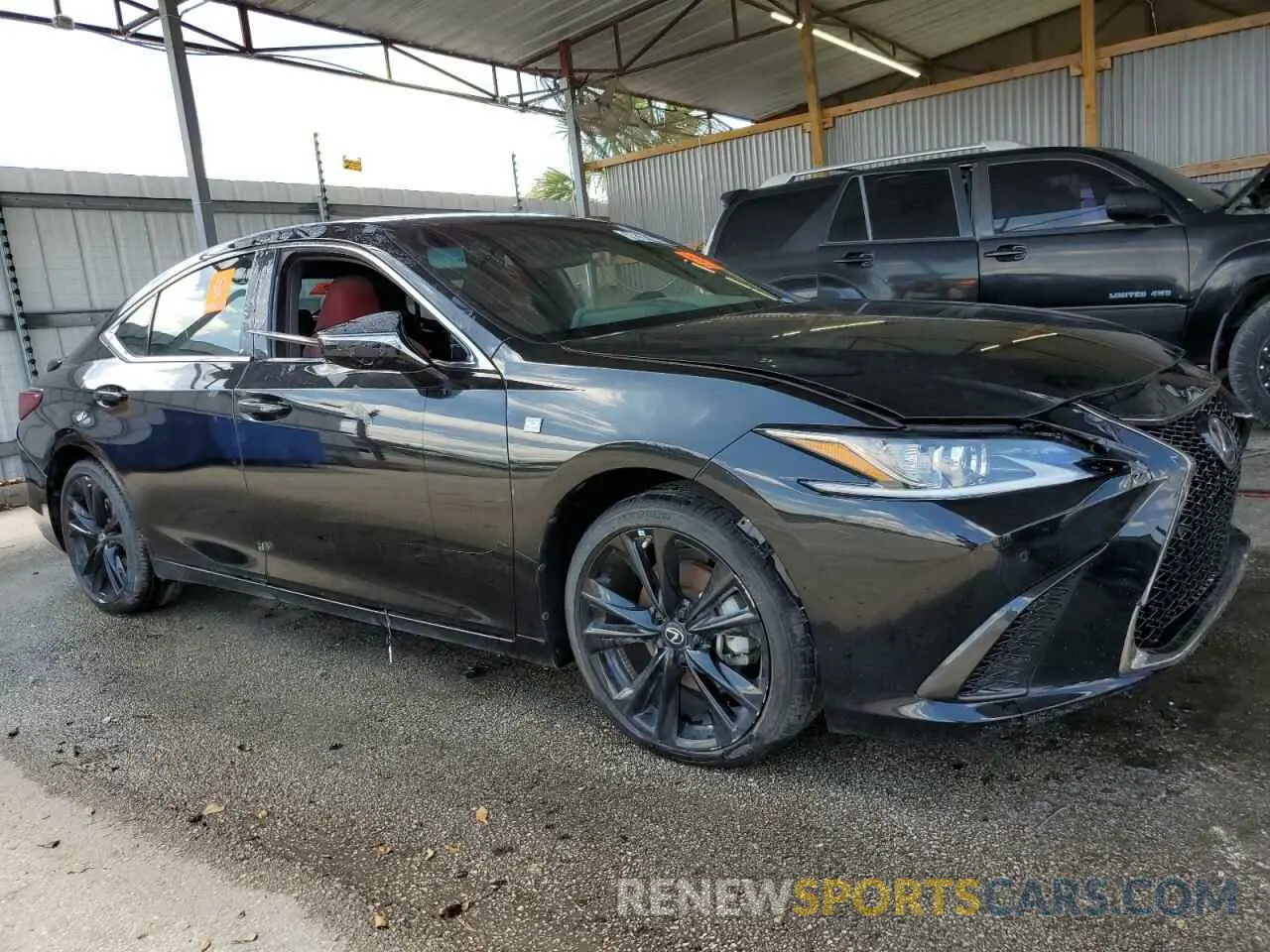 4 fotografías del automóvil dañado 58AGZ1B13NU119598 LEXUS ES350 2022