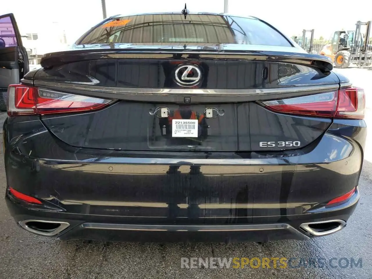 6 fotografías del automóvil dañado 58AGZ1B13NU119598 LEXUS ES350 2022