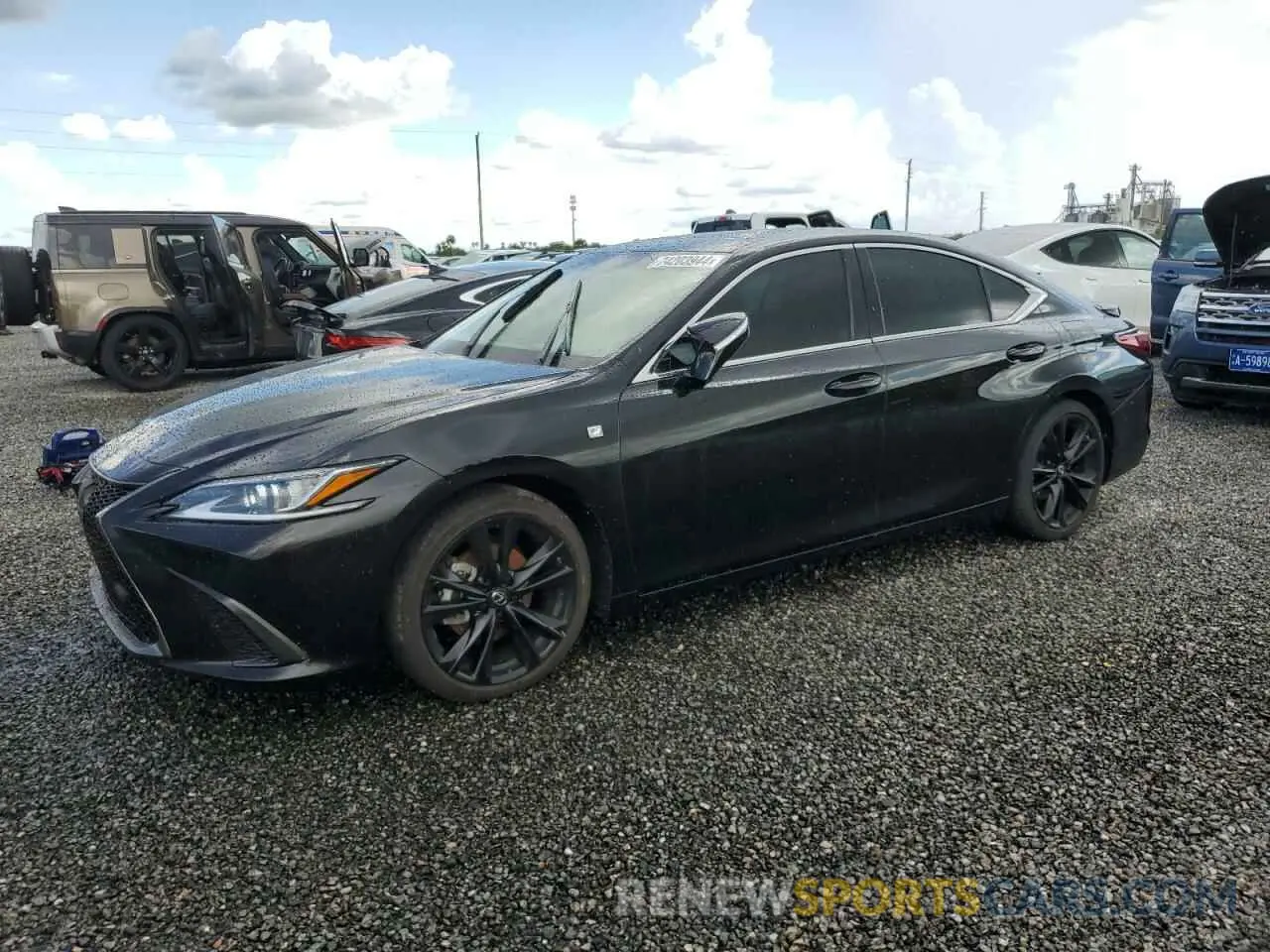 1 fotografías del automóvil dañado 58AGZ1B16NU113536 LEXUS ES350 2022