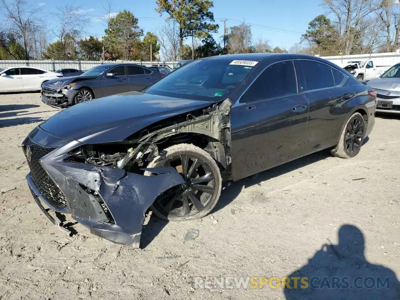 1 fotografías del automóvil dañado 58AGZ1B16NU131843 LEXUS ES350 2022