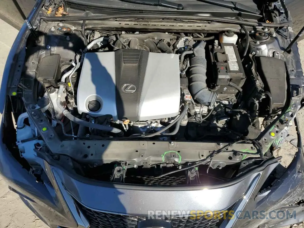 11 fotografías del automóvil dañado 58AGZ1B16NU131843 LEXUS ES350 2022