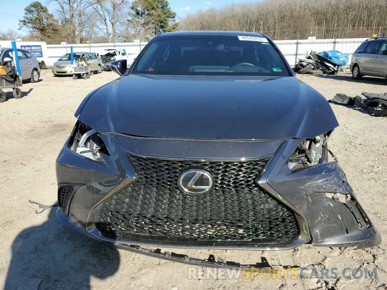 5 fotografías del automóvil dañado 58AGZ1B16NU131843 LEXUS ES350 2022