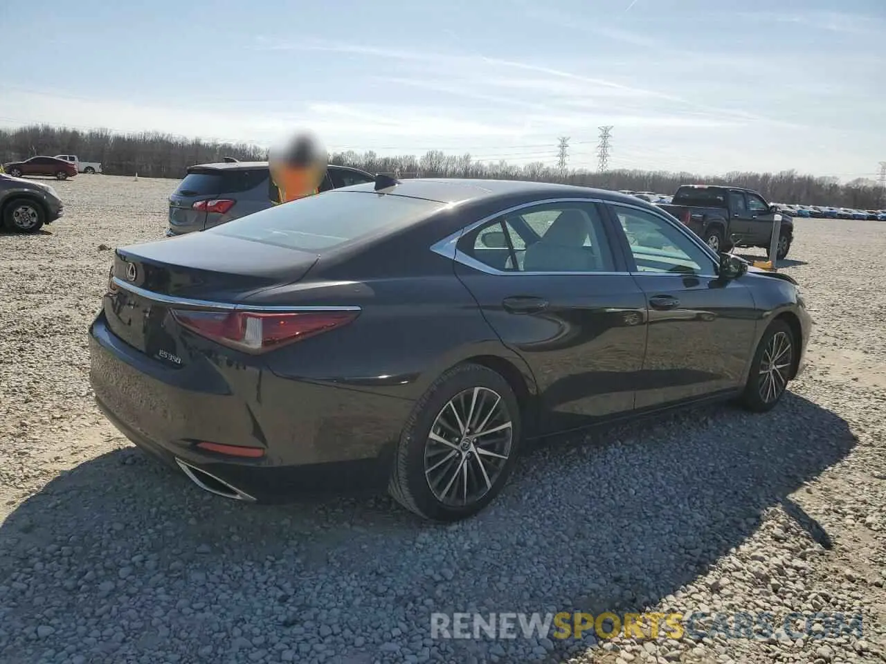 3 fotografías del automóvil dañado 58ADZ1B10PU148644 LEXUS ES350 2023