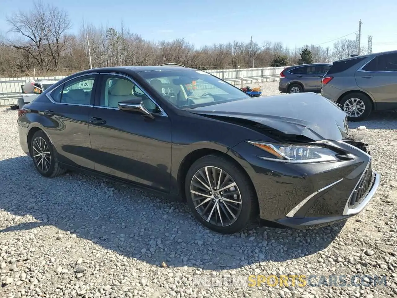 4 fotografías del automóvil dañado 58ADZ1B10PU148644 LEXUS ES350 2023