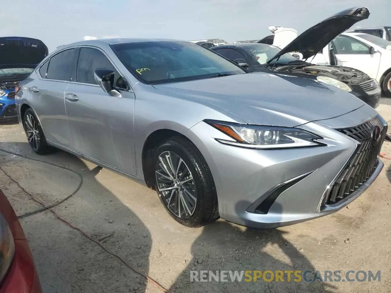 4 fotografías del automóvil dañado 58ADZ1B11PU144652 LEXUS ES350 2023