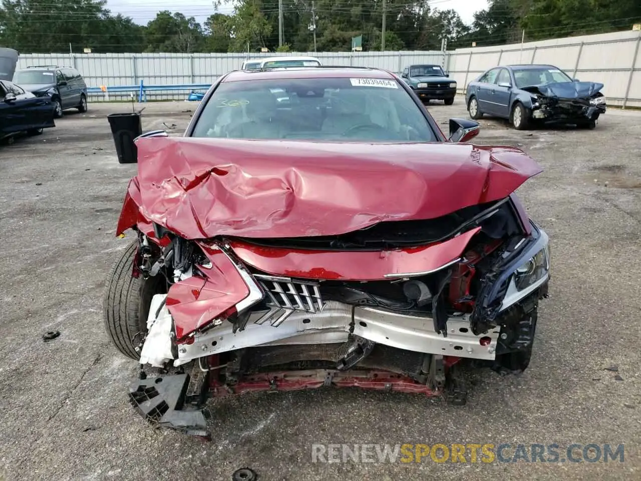 5 fotografías del automóvil dañado 58ADZ1B12PU159211 LEXUS ES350 2023