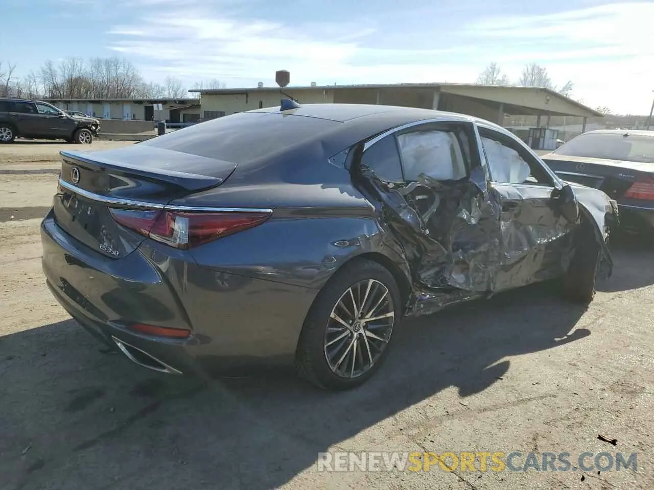 3 fotografías del automóvil dañado 58ADZ1B13PU157760 LEXUS ES350 2023