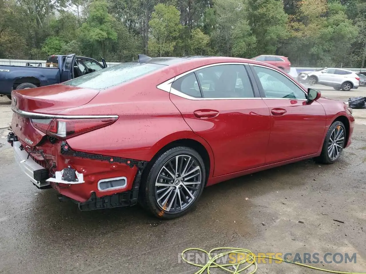 3 fotografías del automóvil dañado 58ADZ1B16PU157333 LEXUS ES350 2023