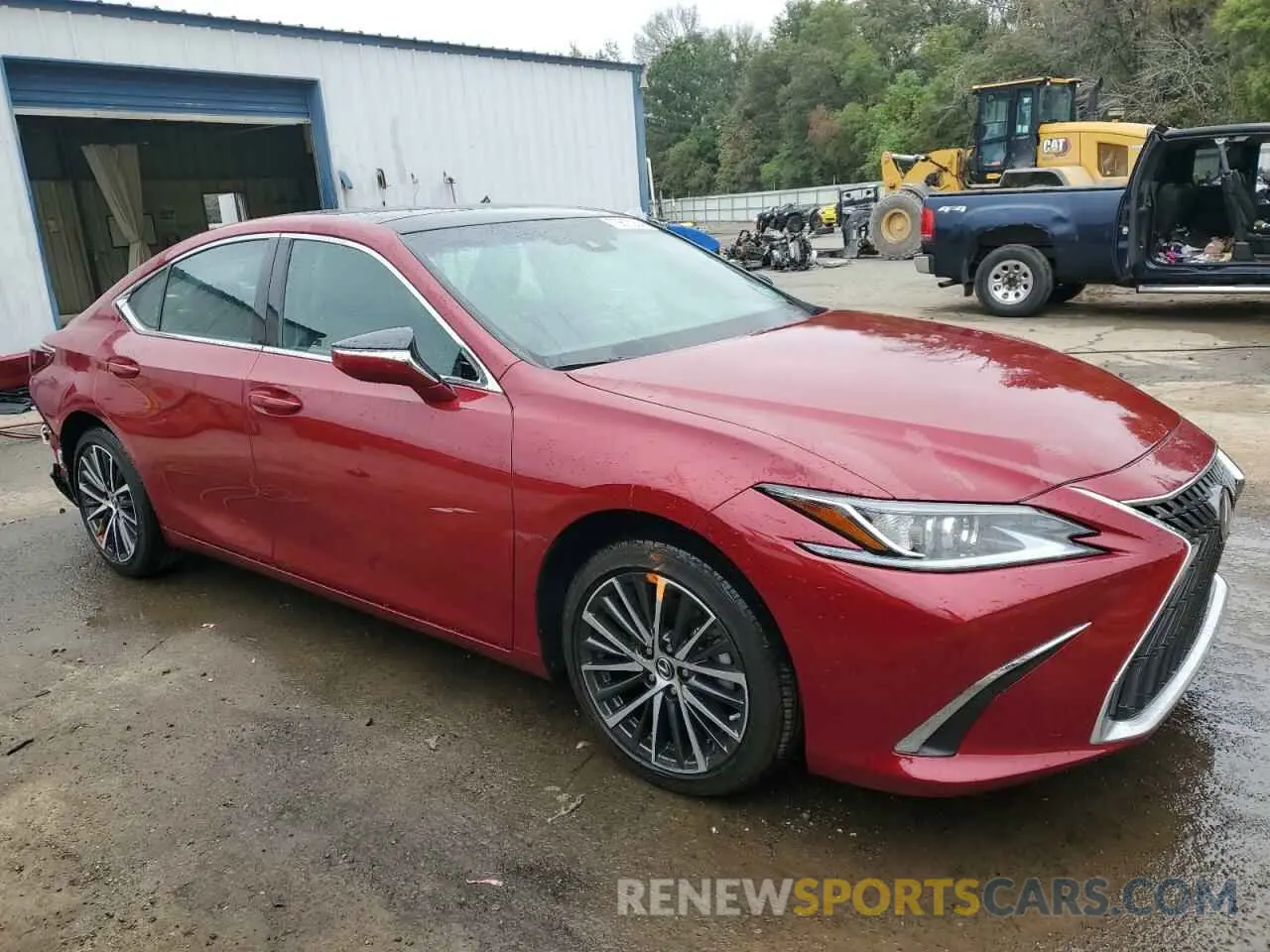 4 fotografías del automóvil dañado 58ADZ1B16PU157333 LEXUS ES350 2023