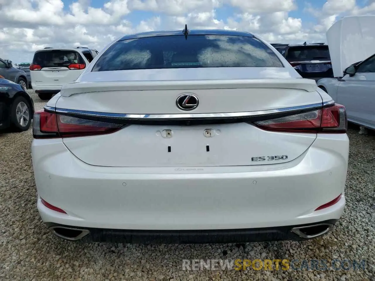 6 fotografías del automóvil dañado 58ADZ1B18PU142154 LEXUS ES350 2023