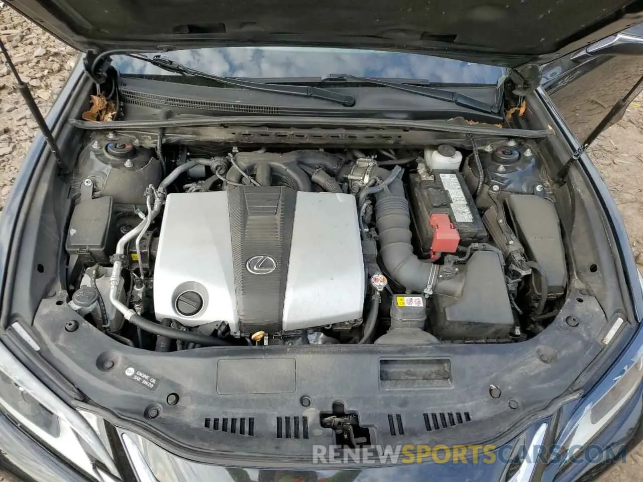 11 fotografías del automóvil dañado 58ADZ1B1XPU140762 LEXUS ES350 2023