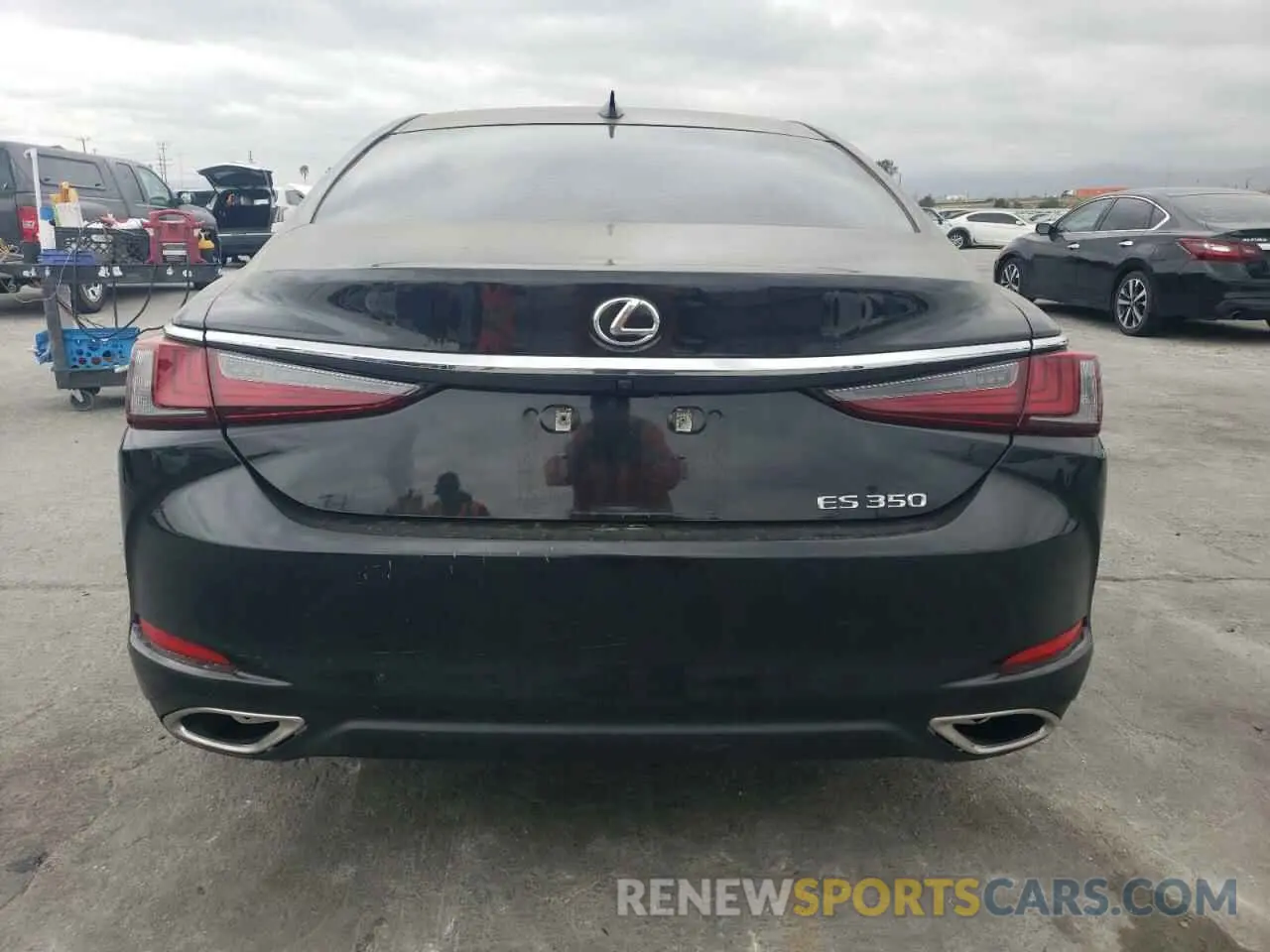6 fotografías del automóvil dañado 58ADZ1B1XPU147601 LEXUS ES350 2023