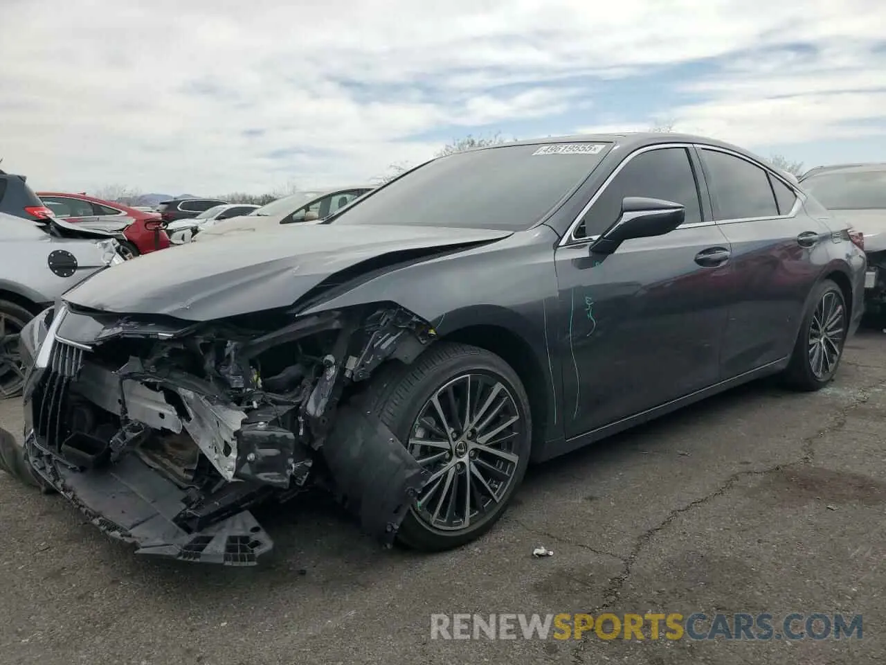 1 fotografías del automóvil dañado 58ADZ1B1XPU148747 LEXUS ES350 2023