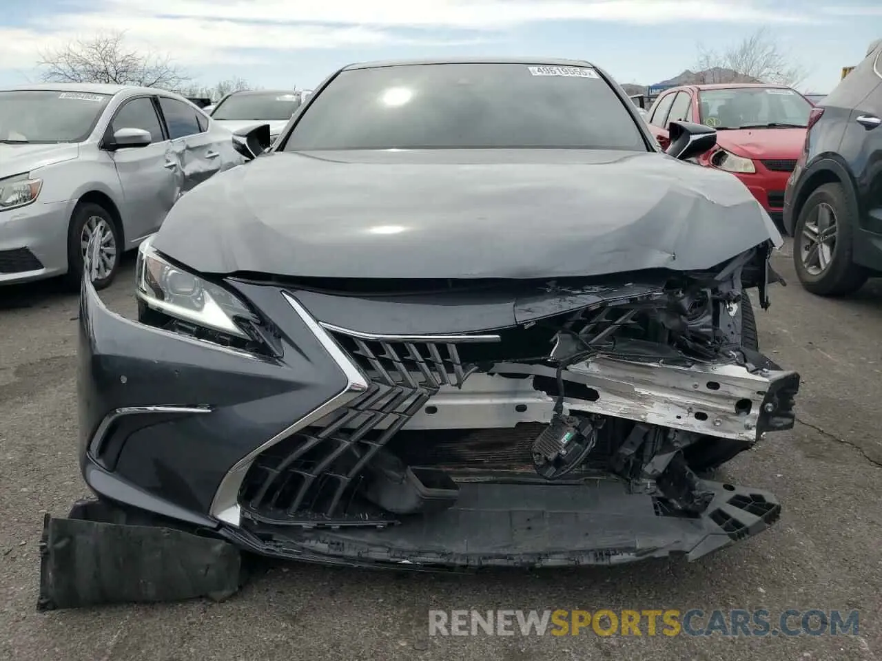 5 fotografías del automóvil dañado 58ADZ1B1XPU148747 LEXUS ES350 2023