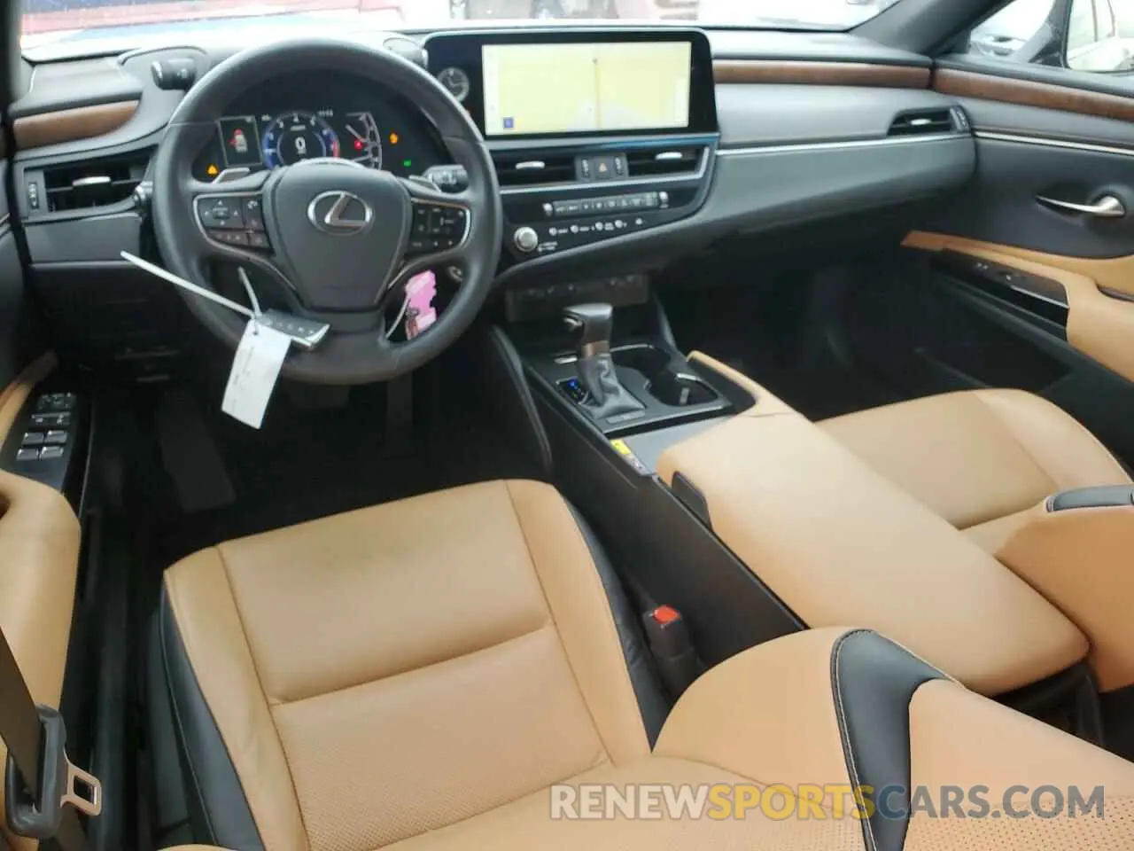 8 fotografías del automóvil dañado 58ADZ1B1XPU148747 LEXUS ES350 2023