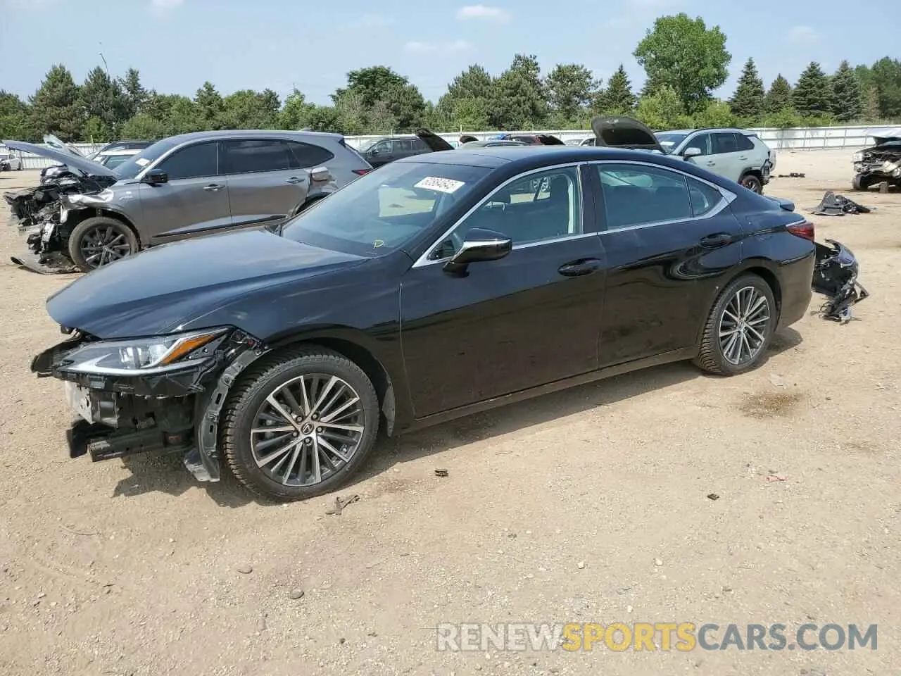 1 fotografías del automóvil dañado 58AEZ1B10PU157865 LEXUS ES350 2023