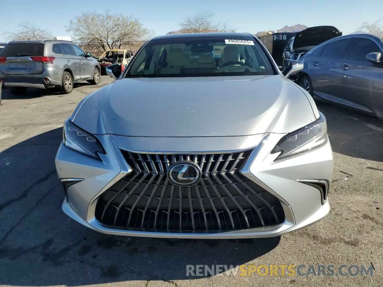 5 fotografías del automóvil dañado 58AEZ1B13PU153938 LEXUS ES350 2023