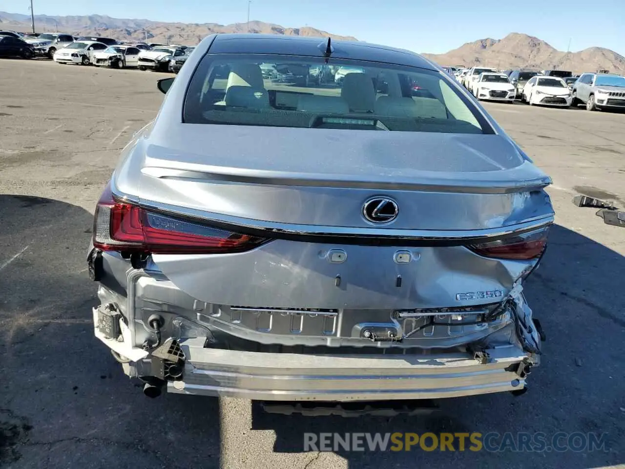 6 fotografías del automóvil dañado 58AEZ1B13PU153938 LEXUS ES350 2023