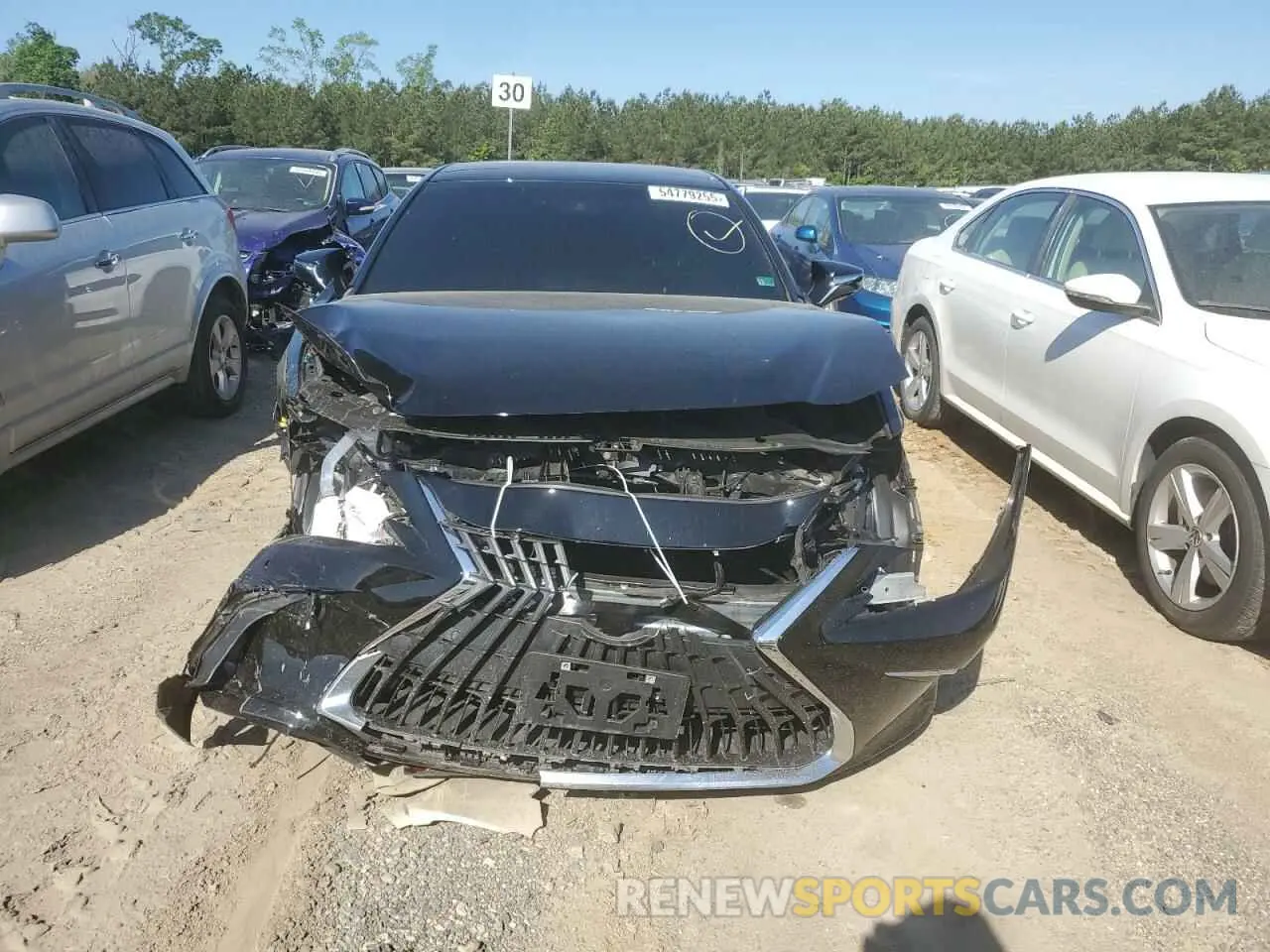 5 fotografías del automóvil dañado 58AEZ1B15PU149597 LEXUS ES350 2023