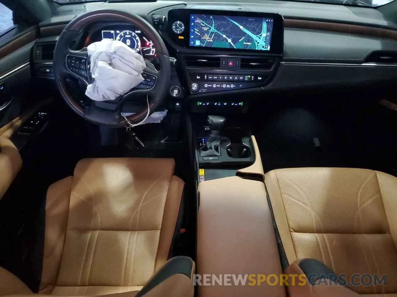8 fotografías del automóvil dañado 58AEZ1B15PU149597 LEXUS ES350 2023