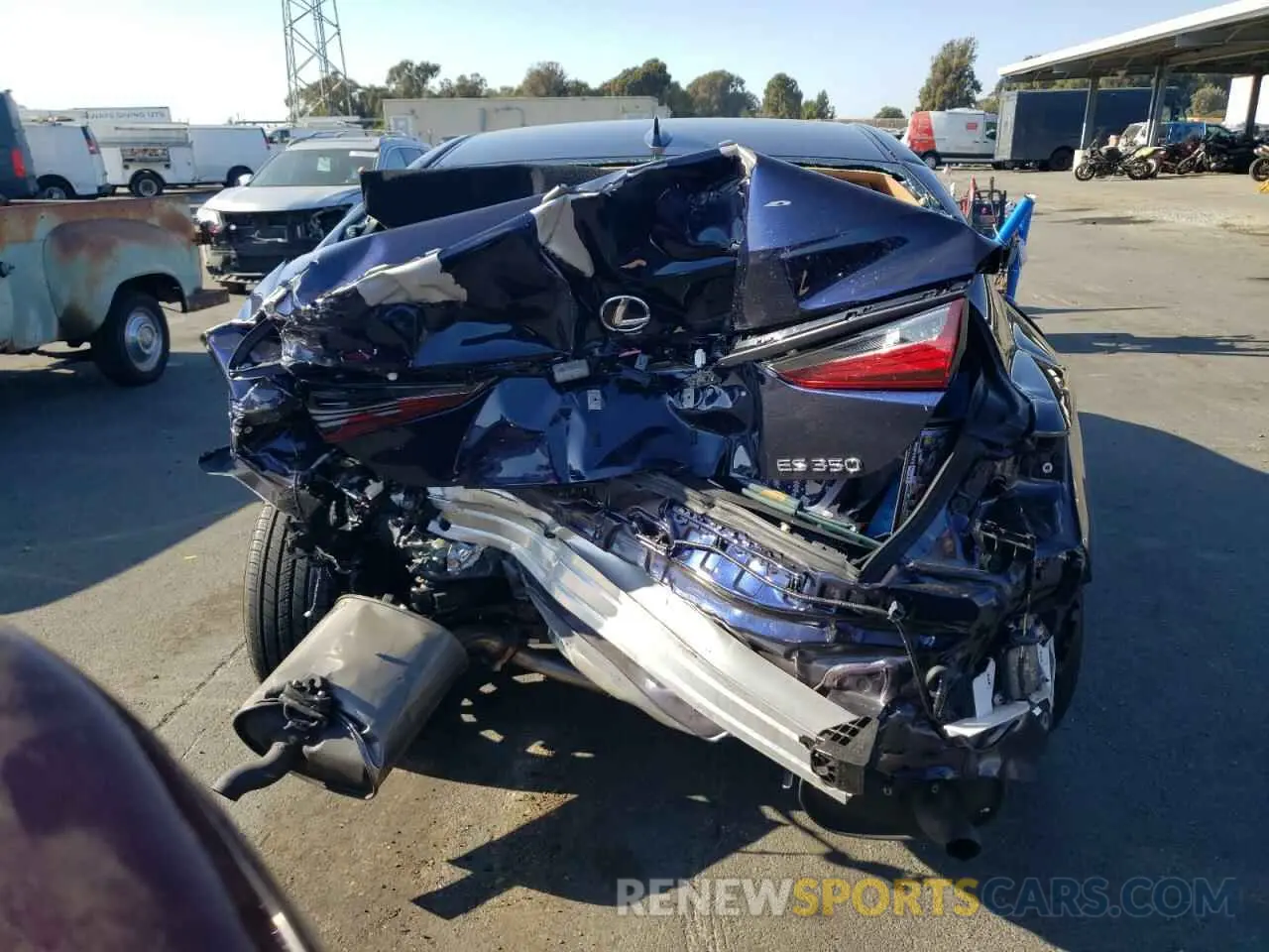 6 fotografías del automóvil dañado 58ACZ1B15RU175014 LEXUS ES350 2024