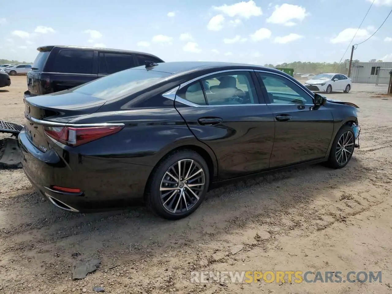 3 fotografías del automóvil dañado 58ADZ1B12RU168798 LEXUS ES350 2024
