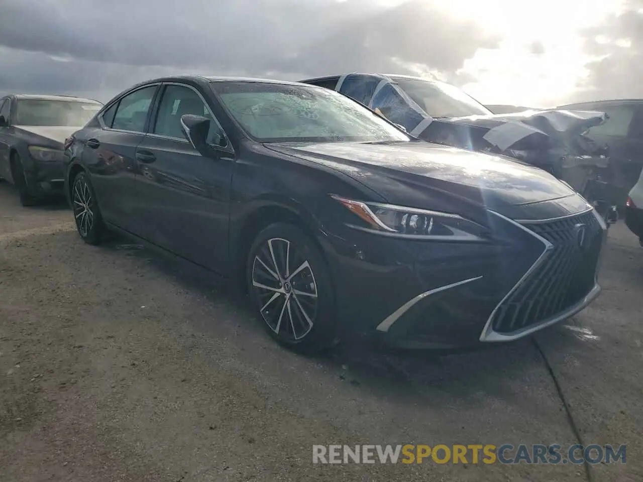 4 fotografías del automóvil dañado 58ADZ1B12RU169143 LEXUS ES350 2024