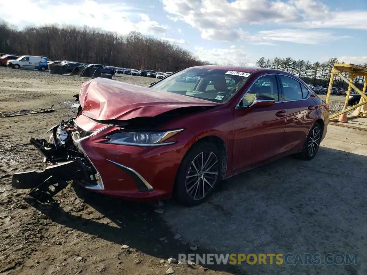 1 fotografías del automóvil dañado 58ADZ1B14RU164168 LEXUS ES350 2024