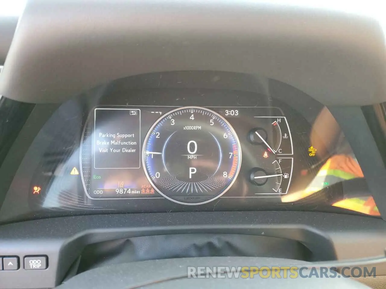 9 fotografías del automóvil dañado 58ADZ1B17RU166500 LEXUS ES350 2024