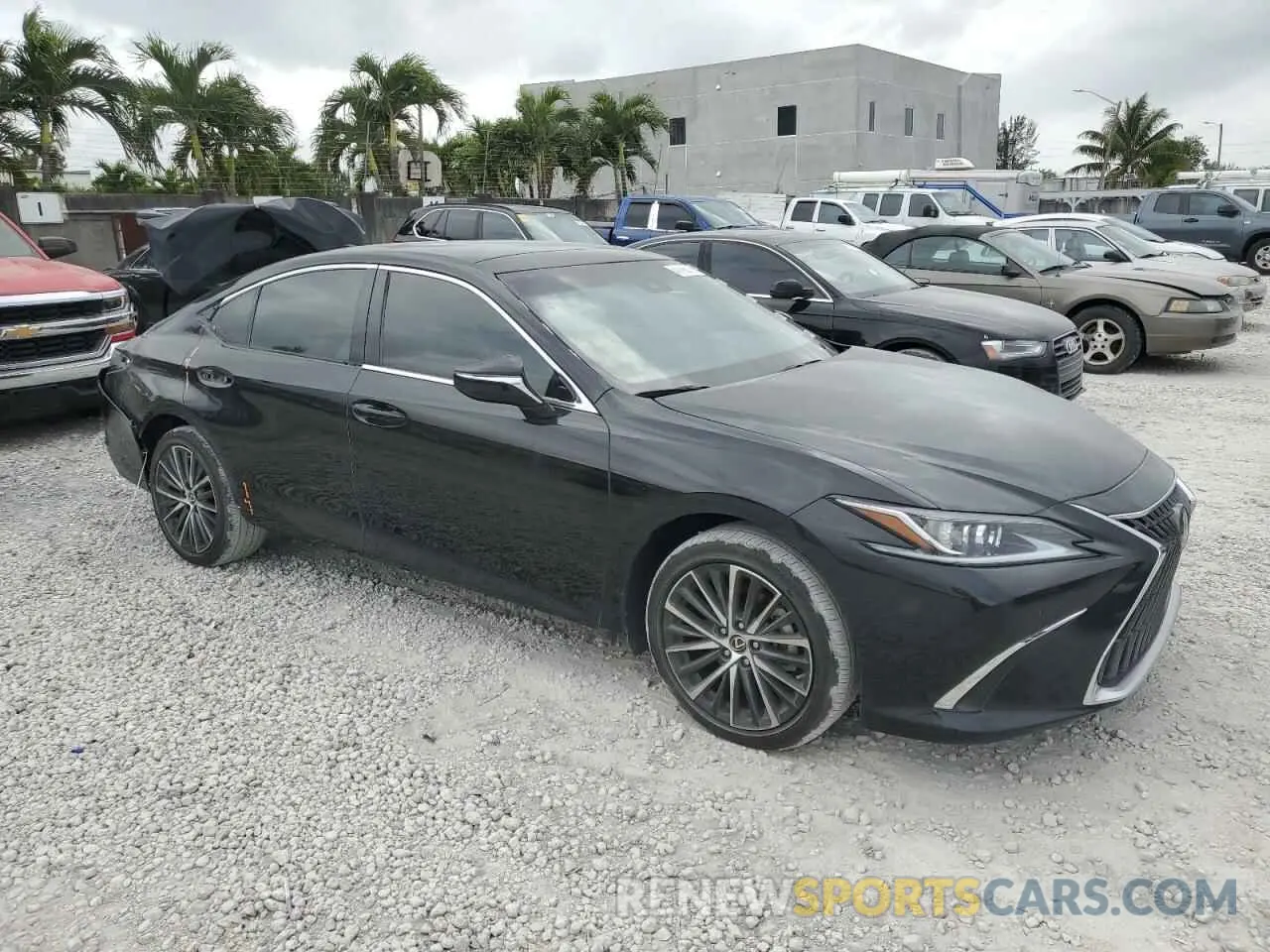4 fotografías del automóvil dañado 58ADZ1B18RU162200 LEXUS ES350 2024