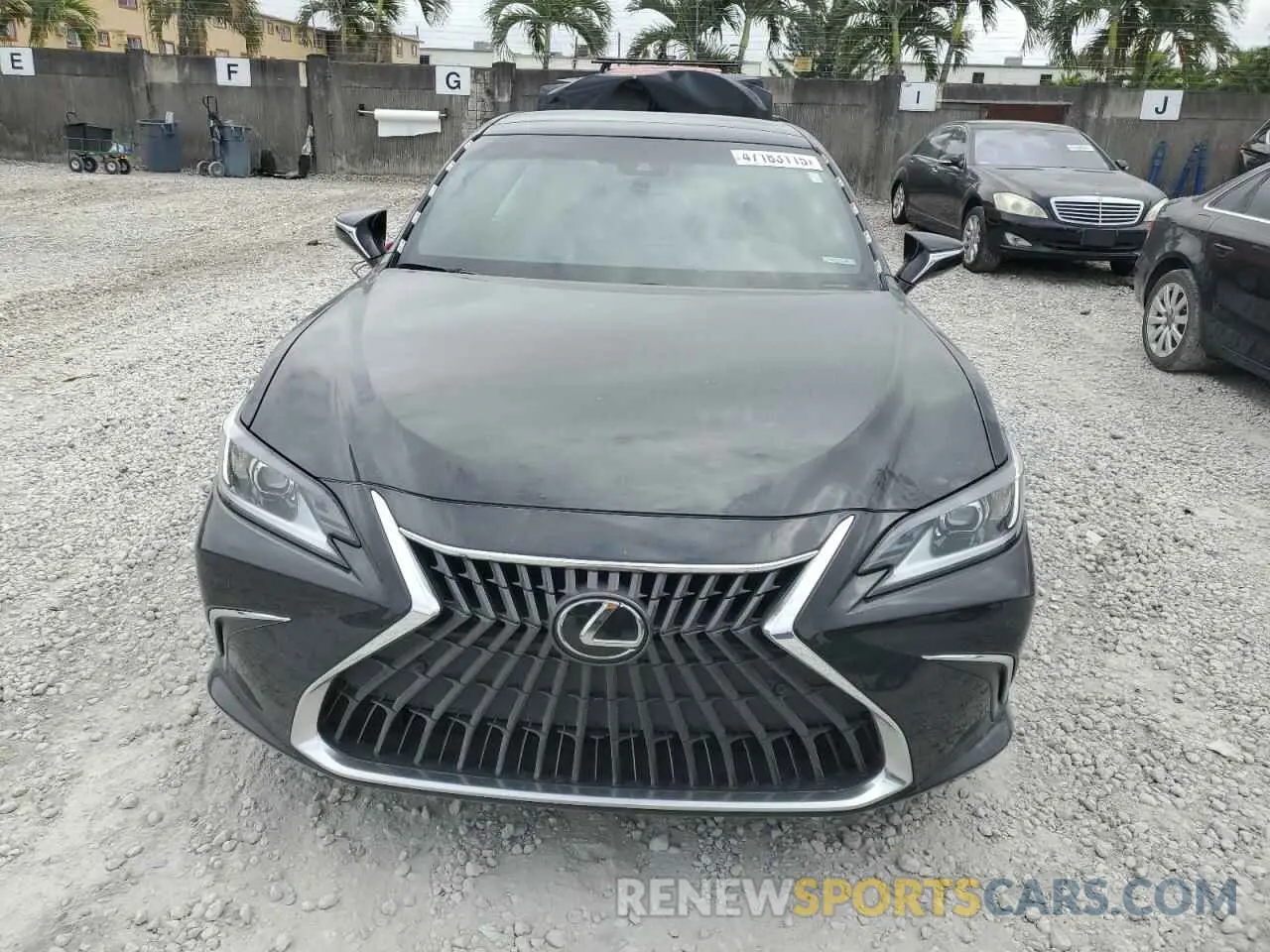 5 fotografías del automóvil dañado 58ADZ1B18RU162200 LEXUS ES350 2024