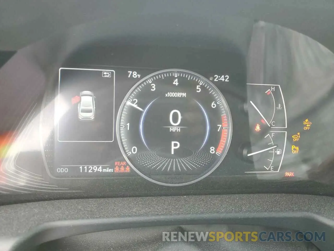 9 fotografías del automóvil dañado 58ADZ1B18RU162200 LEXUS ES350 2024