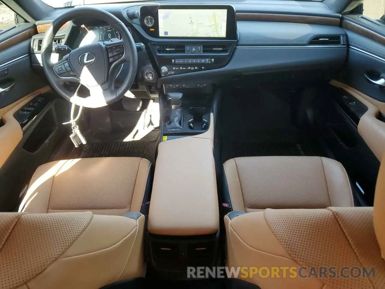 8 fotografías del automóvil dañado 58ADZ1B18RU164884 LEXUS ES350 2024