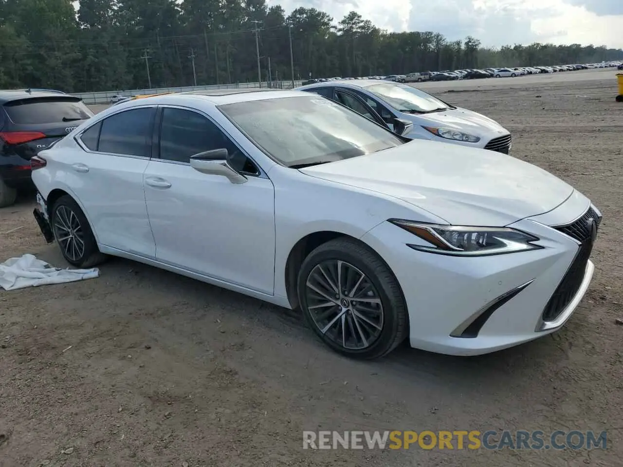 4 fotografías del automóvil dañado 58ADZ1B18RU172791 LEXUS ES350 2024
