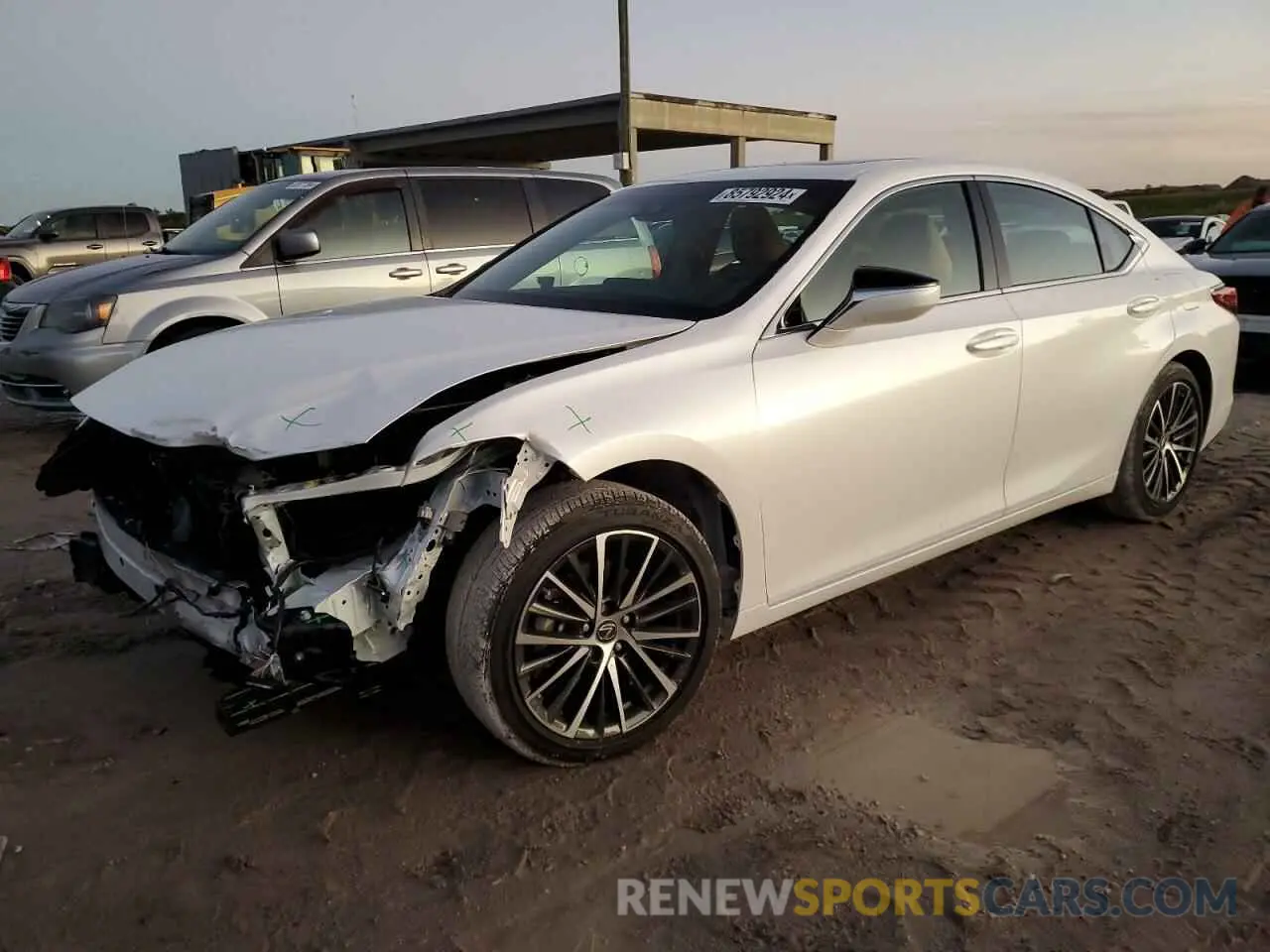 1 fotografías del automóvil dañado 58ADZ1B19RU169656 LEXUS ES350 2024