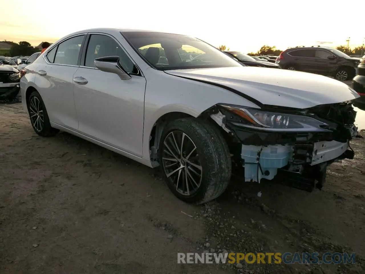 4 fotografías del automóvil dañado 58ADZ1B19RU169656 LEXUS ES350 2024