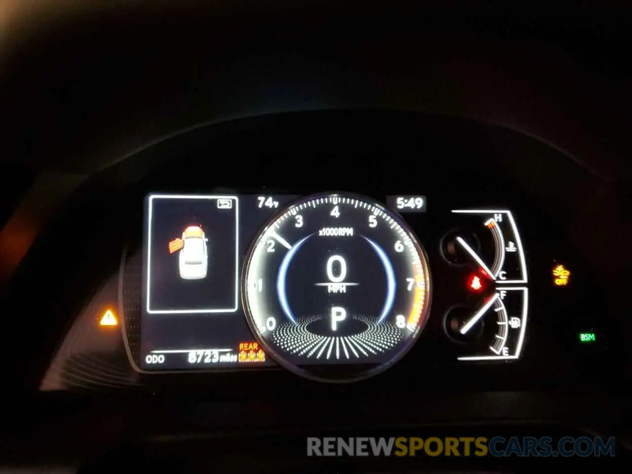 9 fotografías del automóvil dañado 58ADZ1B19RU169656 LEXUS ES350 2024