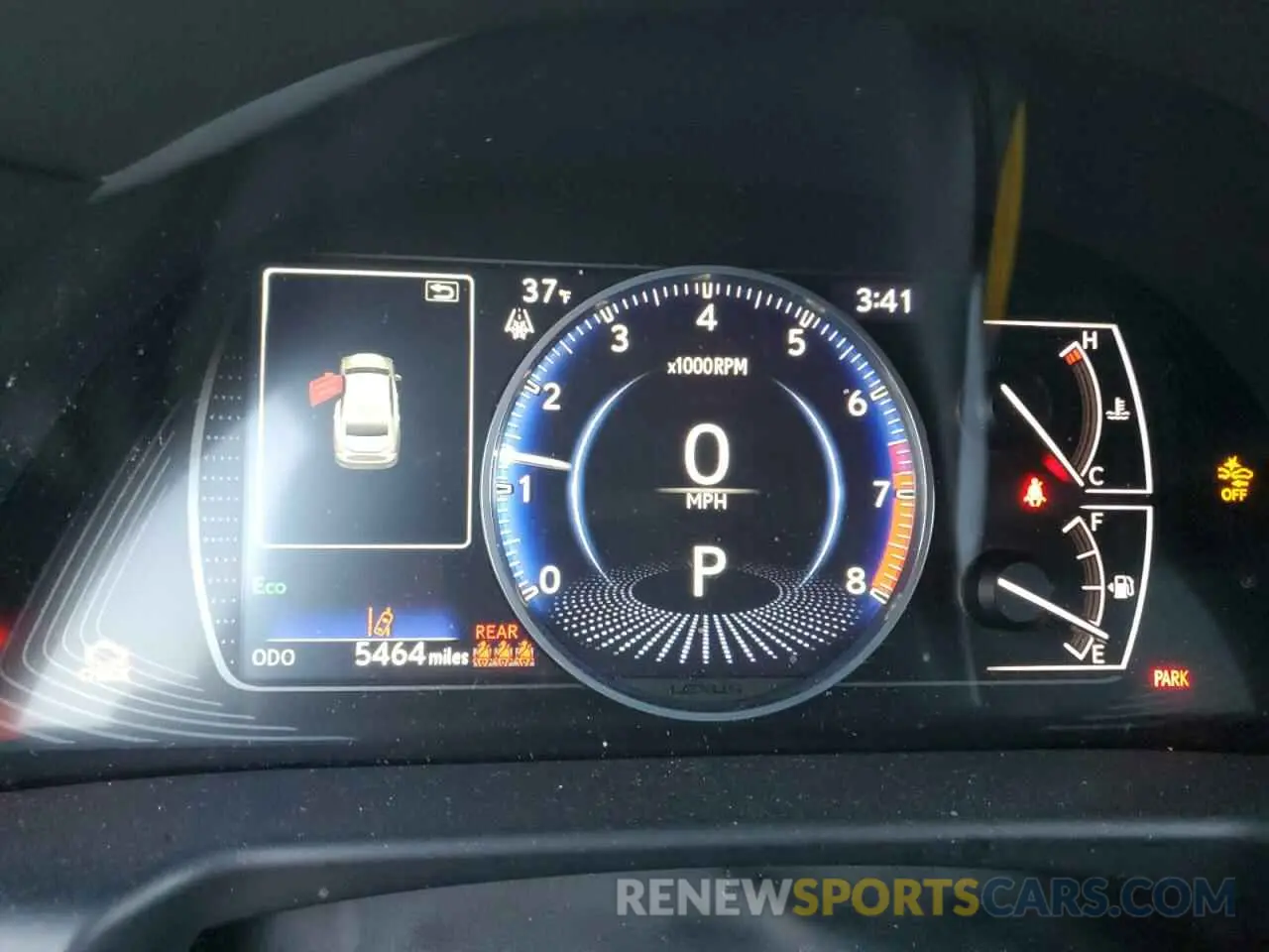 9 fotografías del automóvil dañado 58ADZ1B19RU171990 LEXUS ES350 2024