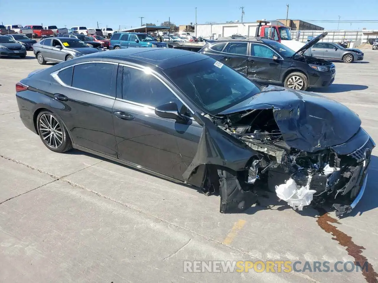 4 fotografías del automóvil dañado 58ADZ1B1XRU172999 LEXUS ES350 2024