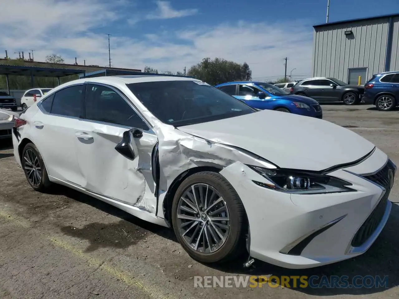 4 fotografías del automóvil dañado 58ADZ1B1XRU183940 LEXUS ES350 2024
