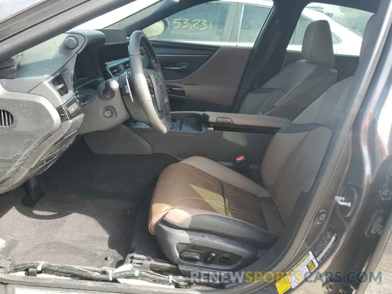 7 fotografías del automóvil dañado 58AEZ1B13RU180415 LEXUS ES350 2024