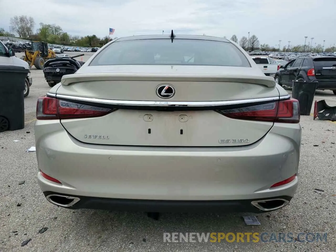 6 fotografías del automóvil dañado 58AFZ1B14RU161411 LEXUS ES350 2024