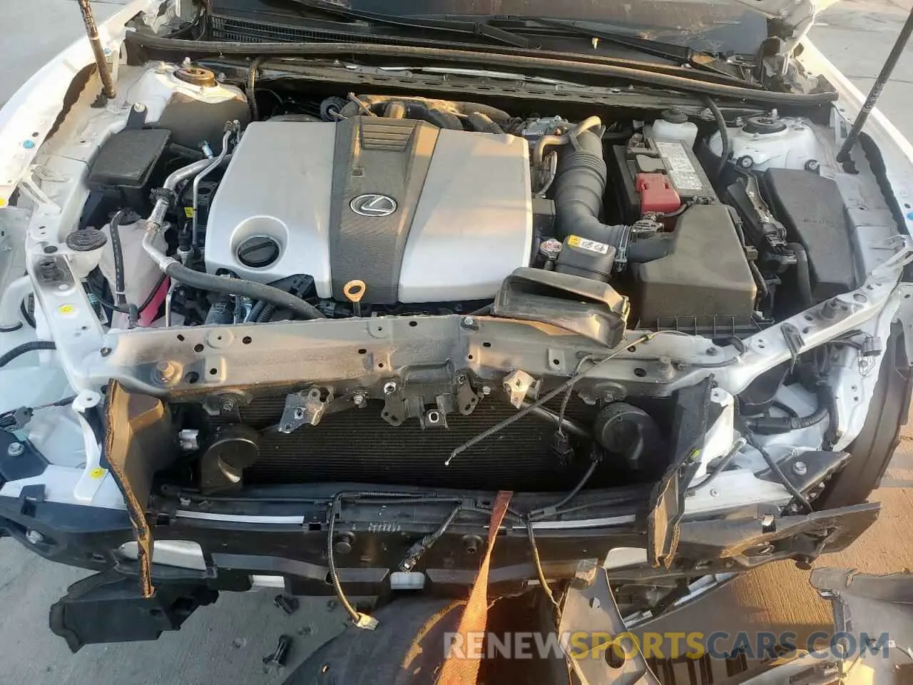 11 fotografías del automóvil dañado 58AFZ1B14RU174255 LEXUS ES350 2024