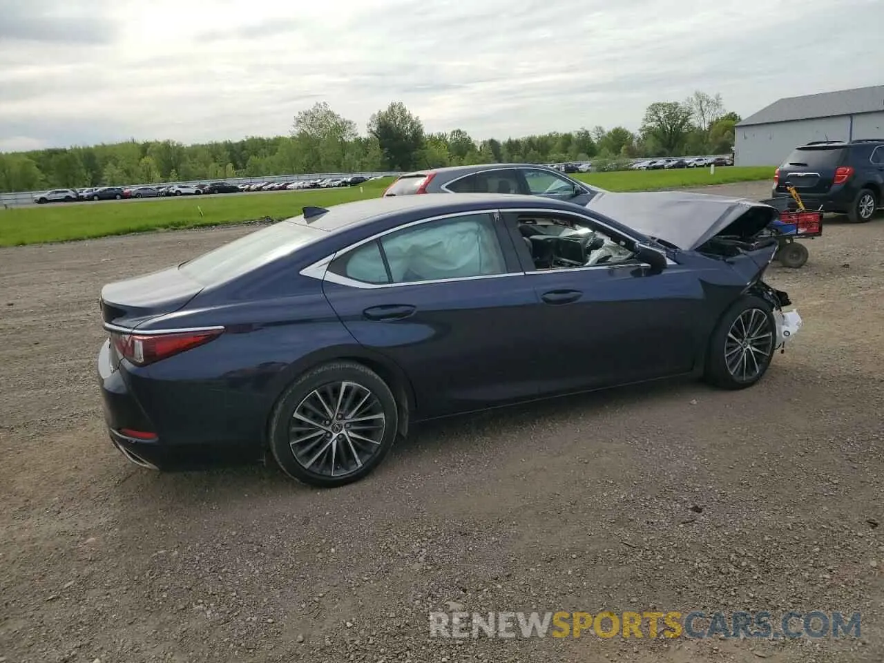 3 fotografías del automóvil dañado 58ADZ1B11SU185338 LEXUS ES350 2025