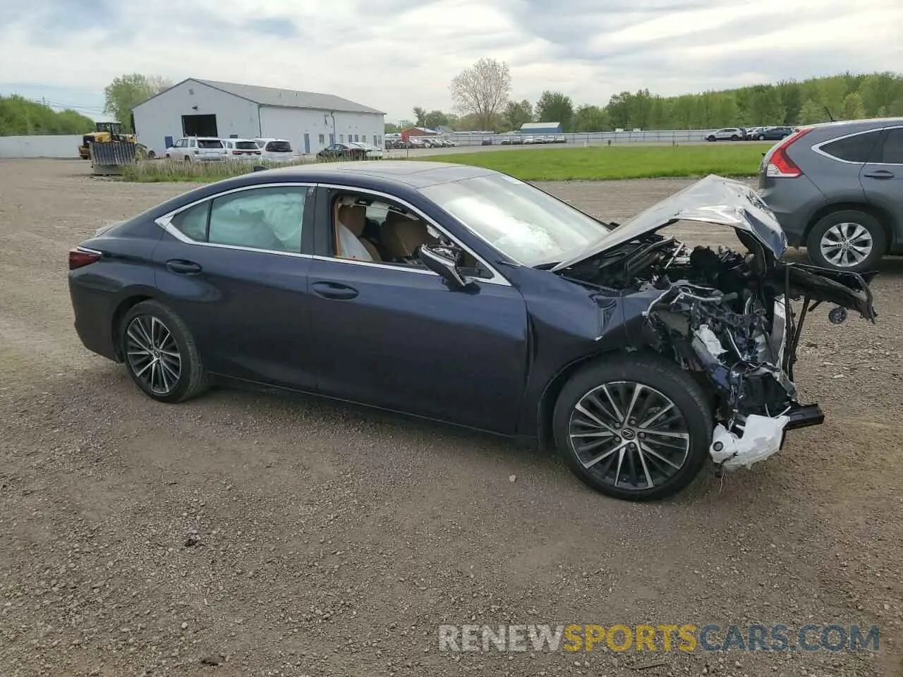 4 fotografías del automóvil dañado 58ADZ1B11SU185338 LEXUS ES350 2025