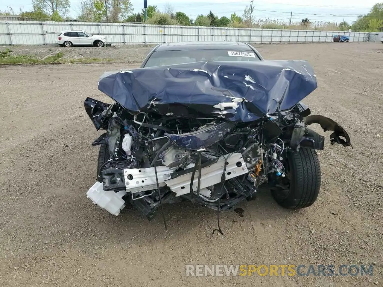 5 fotografías del automóvil dañado 58ADZ1B11SU185338 LEXUS ES350 2025