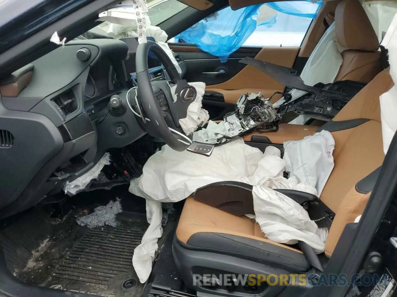 7 fotografías del automóvil dañado 58ADZ1B11SU185338 LEXUS ES350 2025
