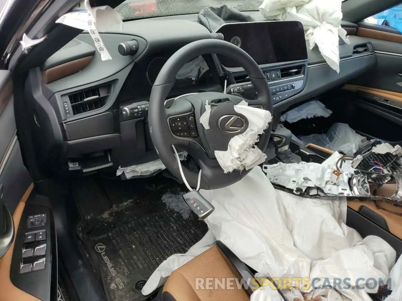 8 fotografías del automóvil dañado 58ADZ1B11SU185338 LEXUS ES350 2025